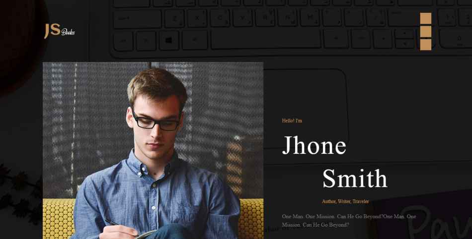 Publish online website template